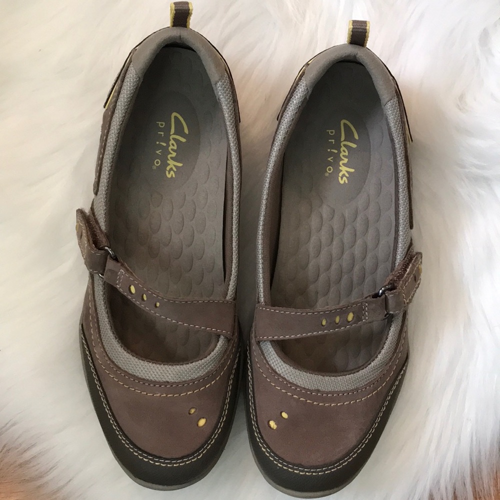 Clarks Privo Walking Shoes Size 6.5 M